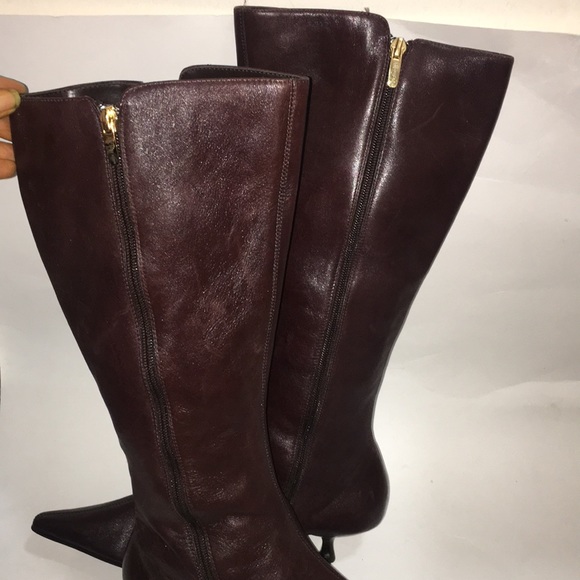 Anne Klein leather boots - Picture 3 of 8